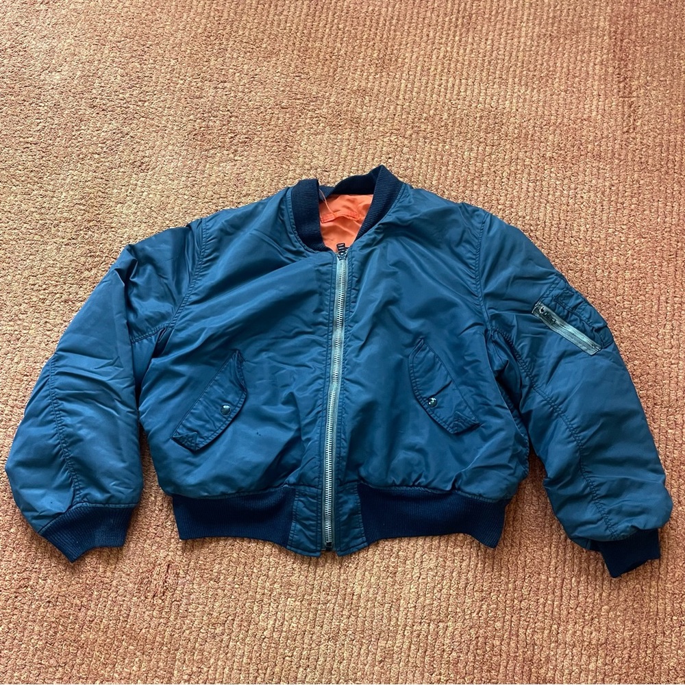 MA-1 Corinth vintage XL navy flight